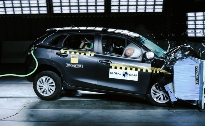 Toyota Starlet Crash Test