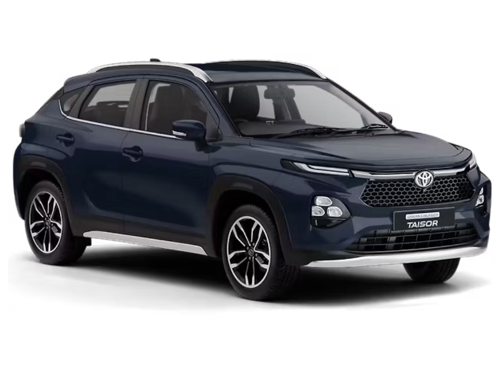 Toyota Taisor Blue front