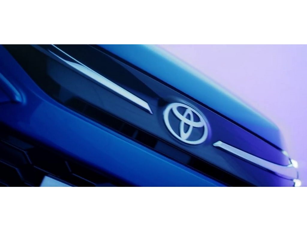 Toyota Urban Cruiser Hyryder Teaser Front