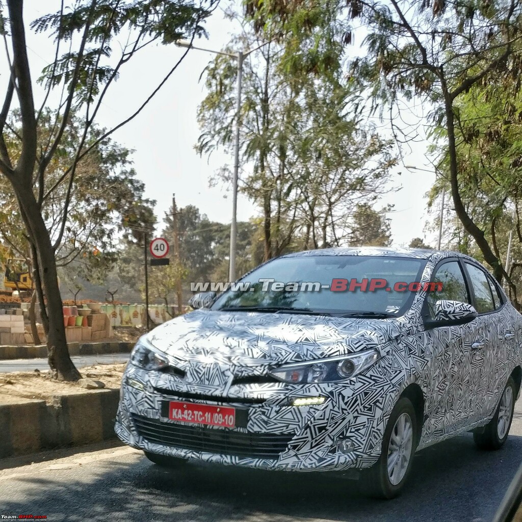 Toyota Yaris ATIV Spotted Testing