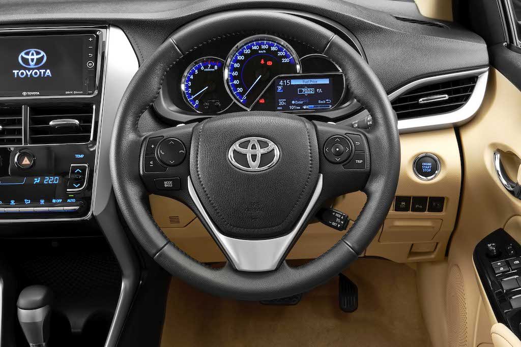Toyota Yaris Leather Steering
