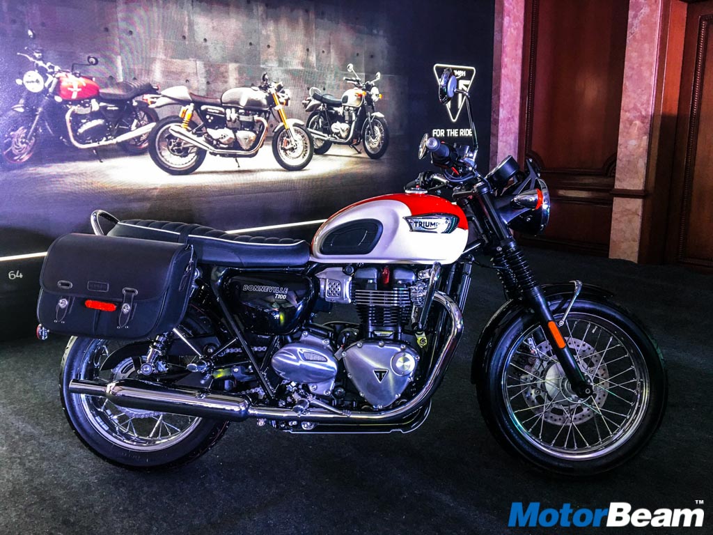 Triumph Bonneville T100 Price