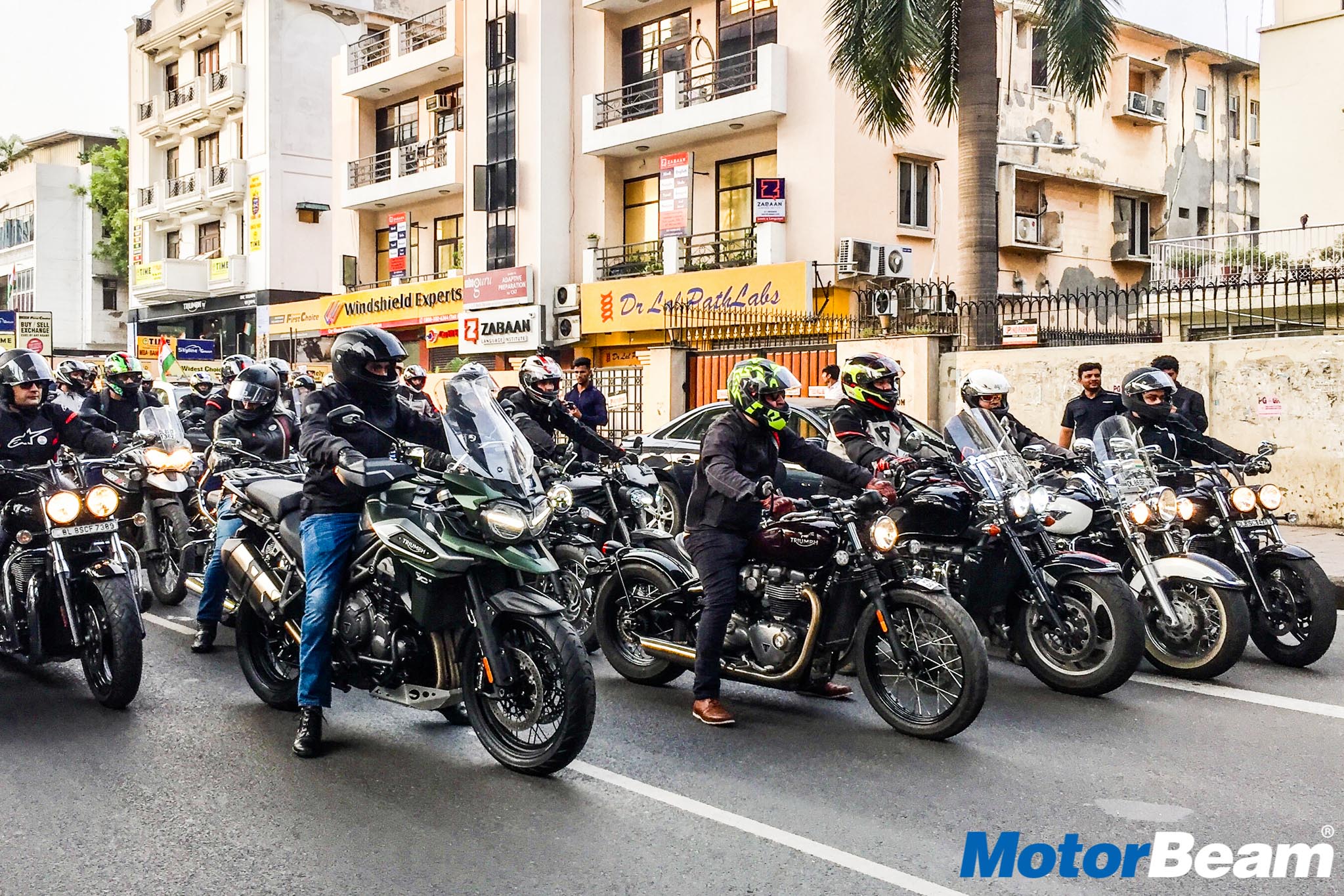 Triumph Independence Day Ride 1