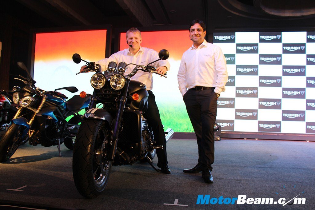 Triumph India Launch