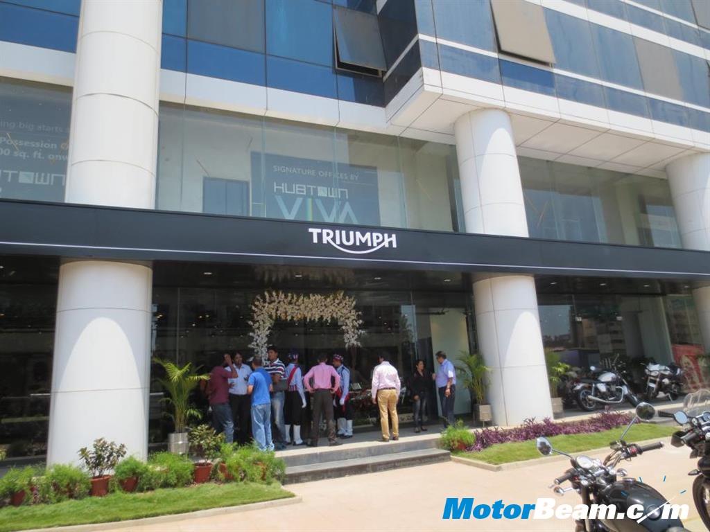 Triumph Motorcycles Mumbai Dealership LaunchTriumph Motorcycles Mumbai Dealership Launch