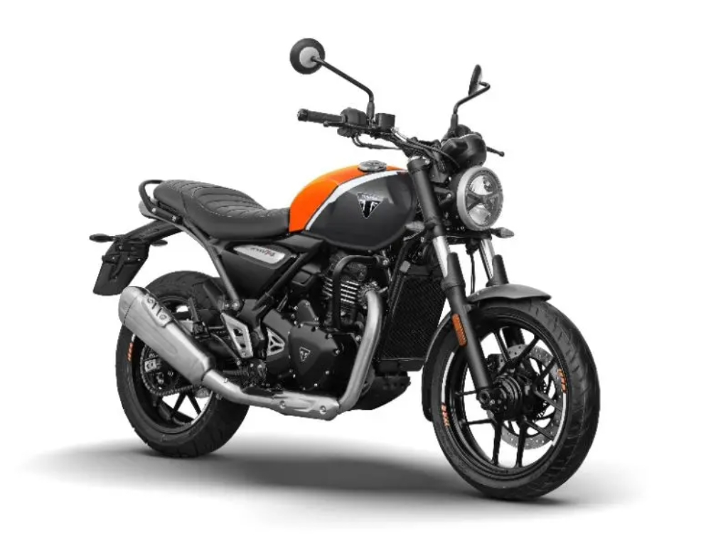 Triumph Speed T4 Baja Orange front