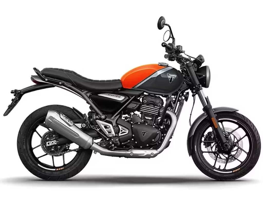 Triumph Speed T4 Baja Orange side