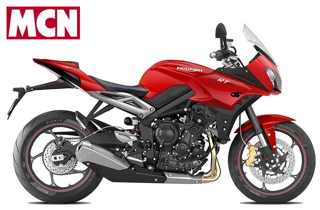 Triumph Street Triple 800 Rendering