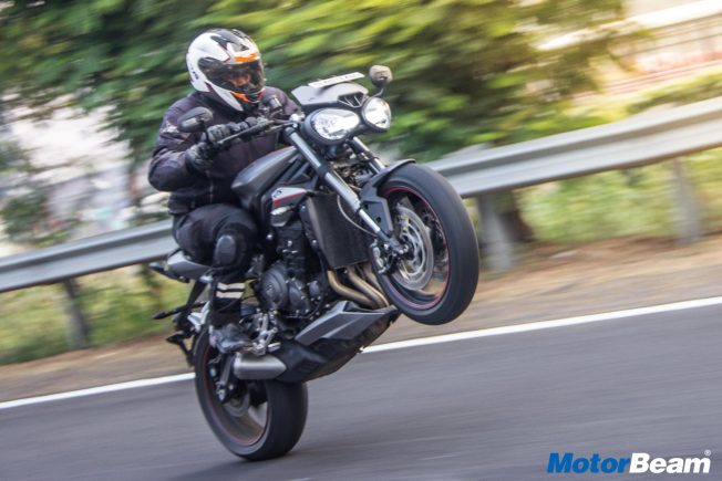Triumph Street Triple RS Test Ride