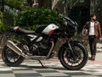 Triumph Thruxton 400 front