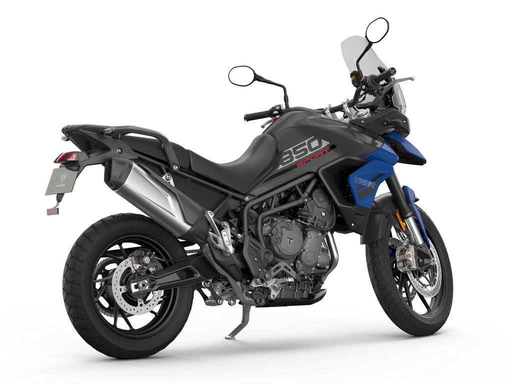 Triumph Tiger 850 Sport Graphite and Caspian Blue