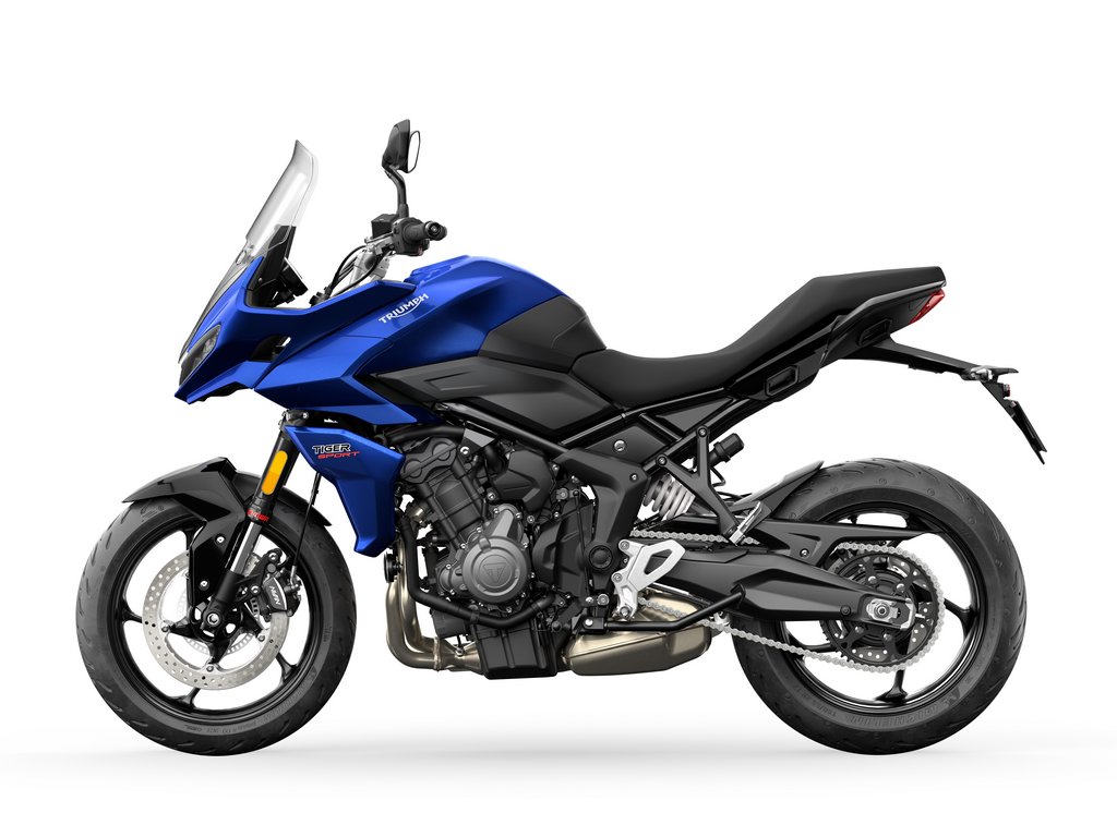 Triumph Tiger Sport 660 Lucerne Blue Sapphire Black Side