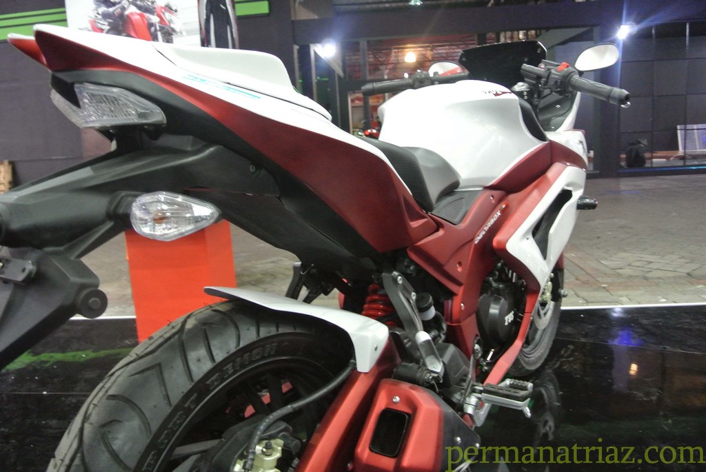 TVS Apache 200 Faired Rear