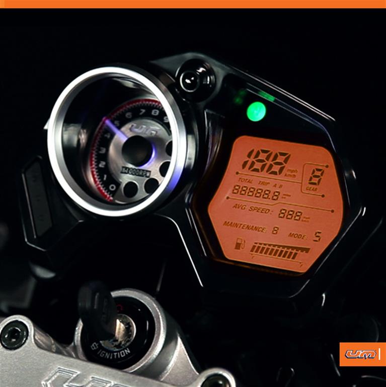 UM Motorcycles Instrument Cluster