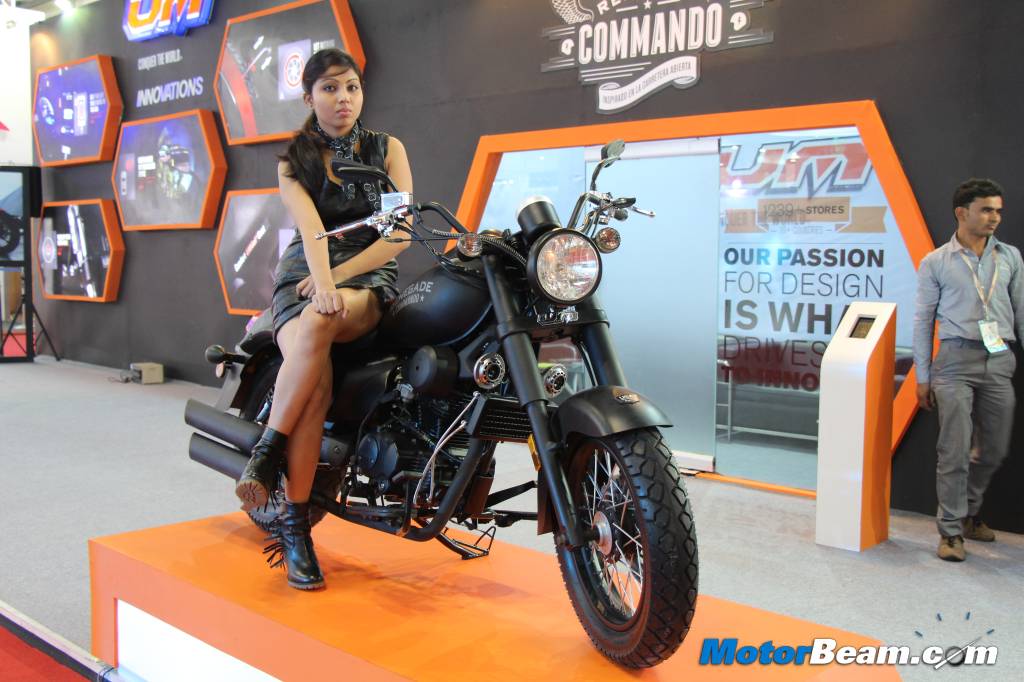 UM Motorcycles Renegade Commando Auto Expo