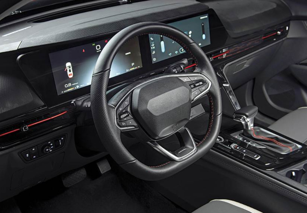 Upcoming MG Sedan Interior