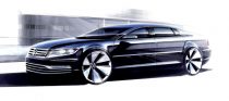 Volkswagen Phaeton Sketch