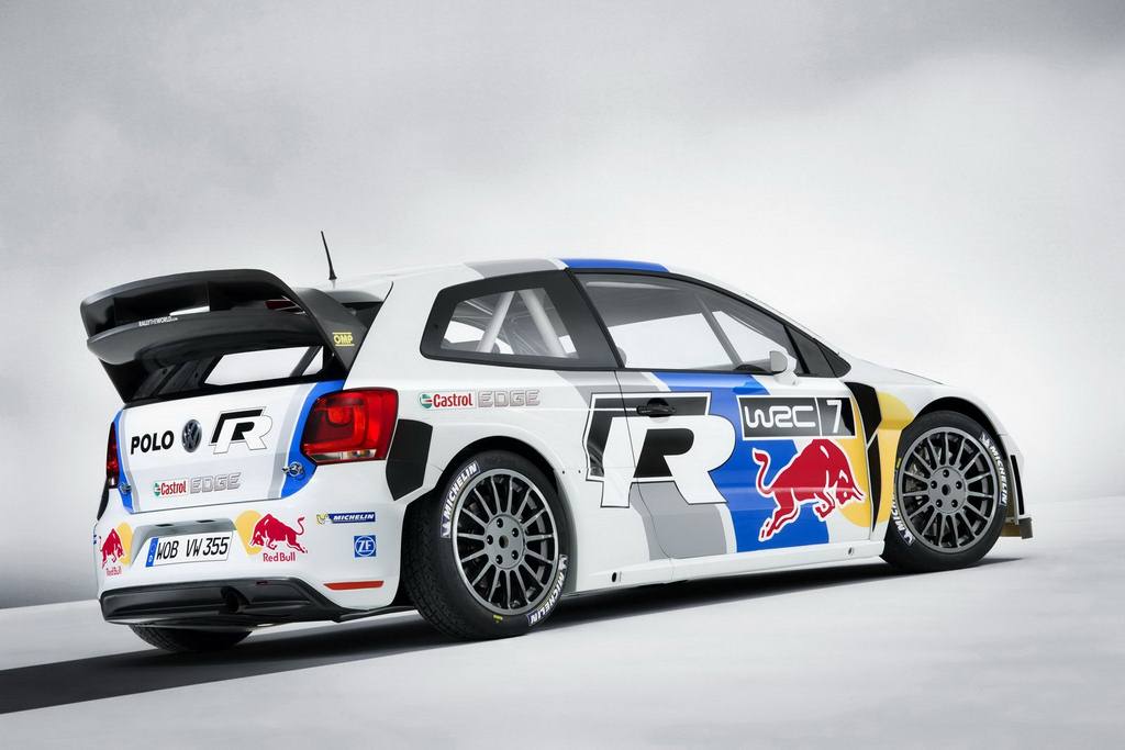 VW Polo R WRC rear