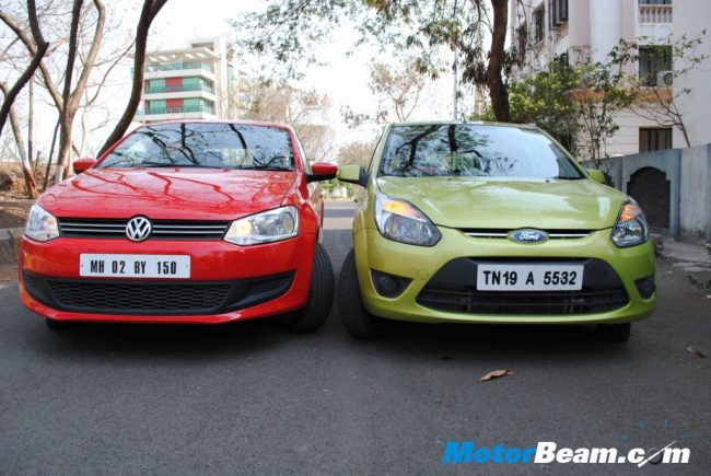 VW Polo vs Ford Figo
