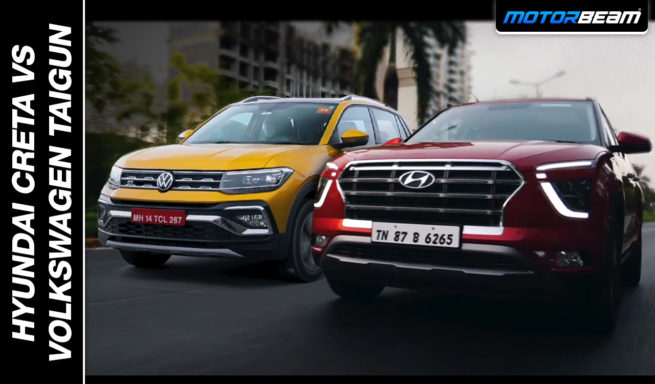 VW Taigun vs Hyundai Creta Hindi