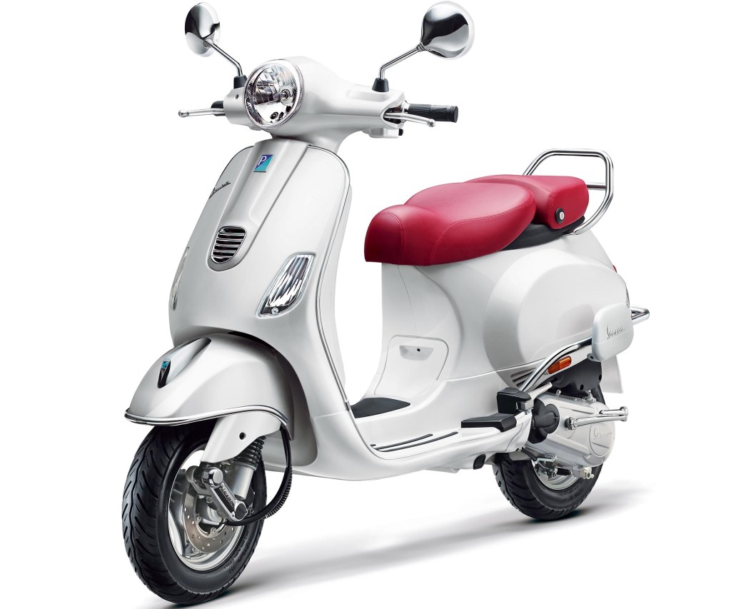 Vespa Elegante Limited Edition White Colour