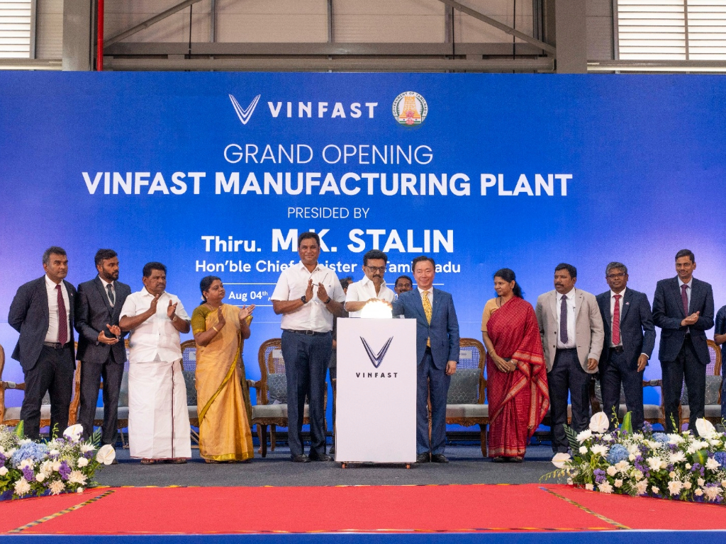 VinFast India Manufacturing Plant Inauguration