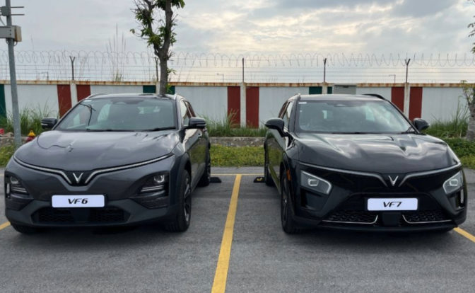 VinFast VF 6 & VF 7 front