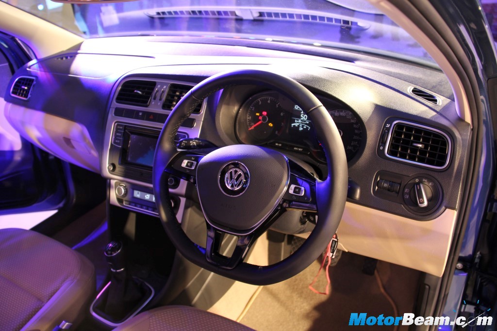 Volkswagen Ameo Launch Dashboard