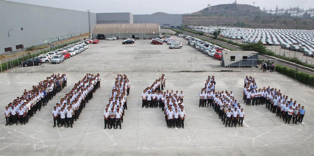 Volkswagen Chakan Plant 2014 Production