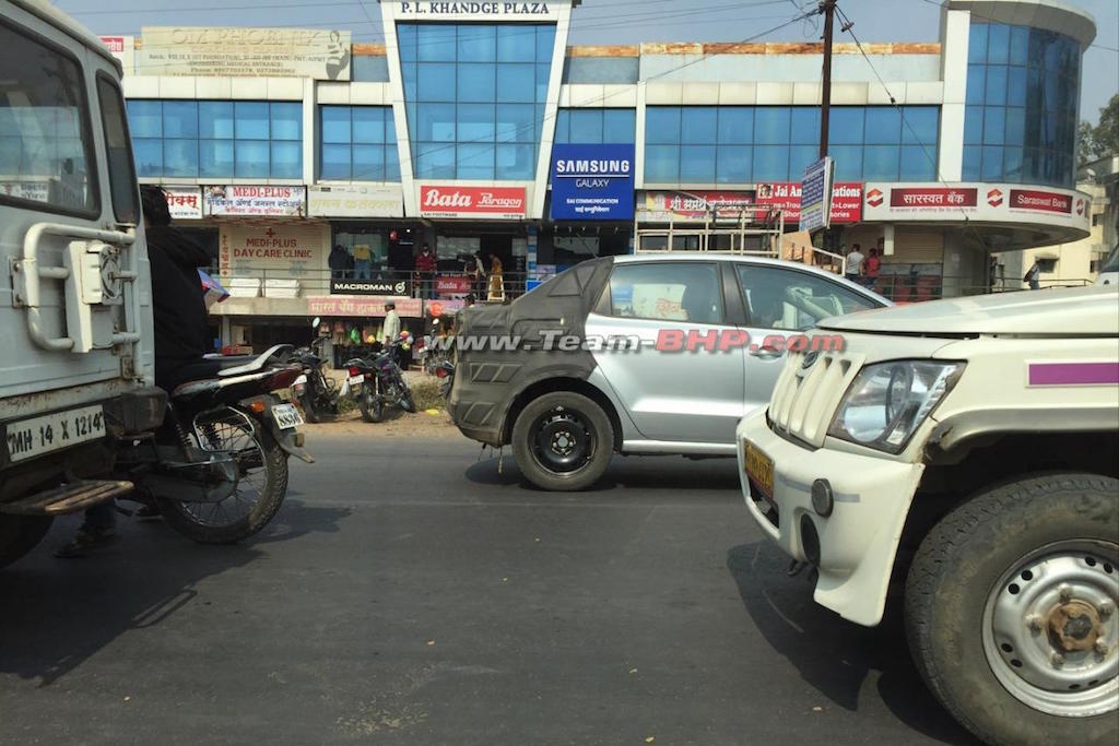 Volkswagen Compact Sedan Boot Spied