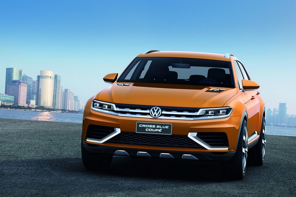 Volkswagen CrossBlue Coupe Concept Front