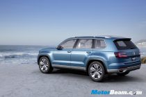 Volkswagen CrossBlue SUV Concept Rear