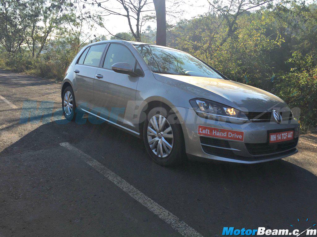 Volkswagen Golf LHD Testing Spied