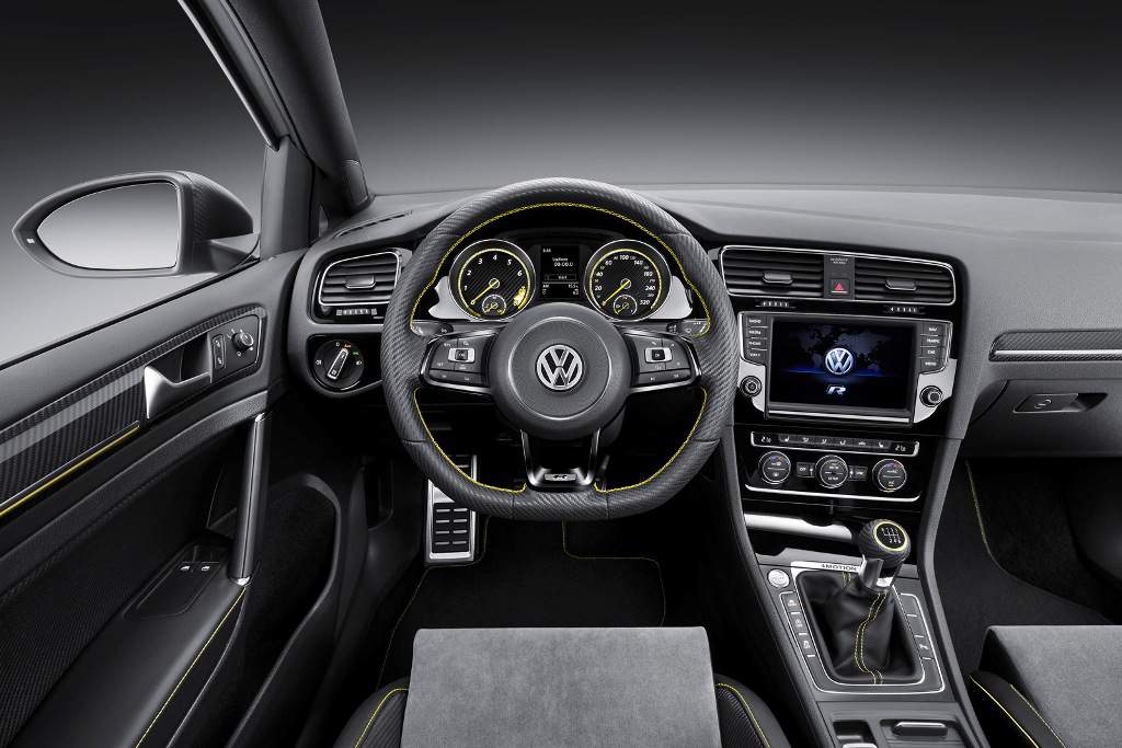 Volkswagen Golf R400 Concept Dashboard