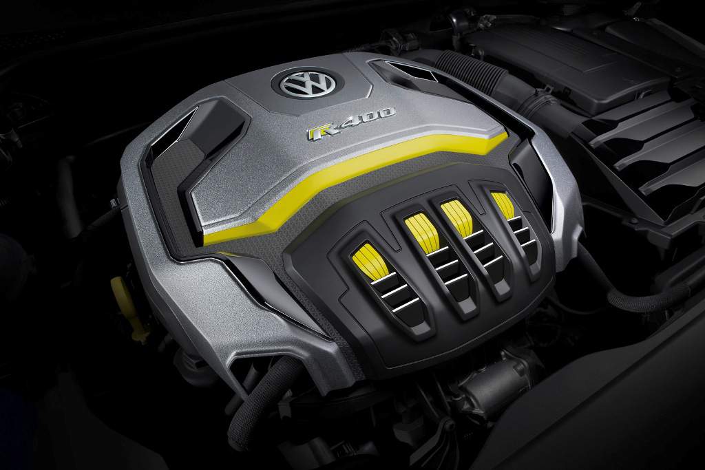 Volkswagen Golf R400 Concept Engine