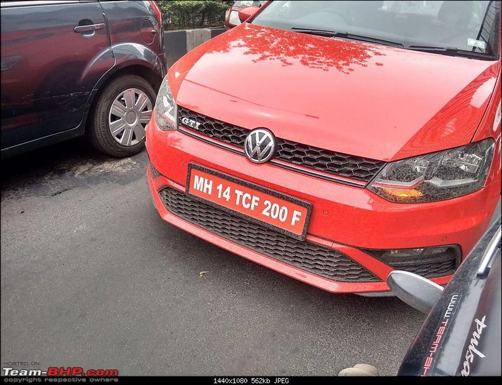 Volkswagen Polo GTI Spied