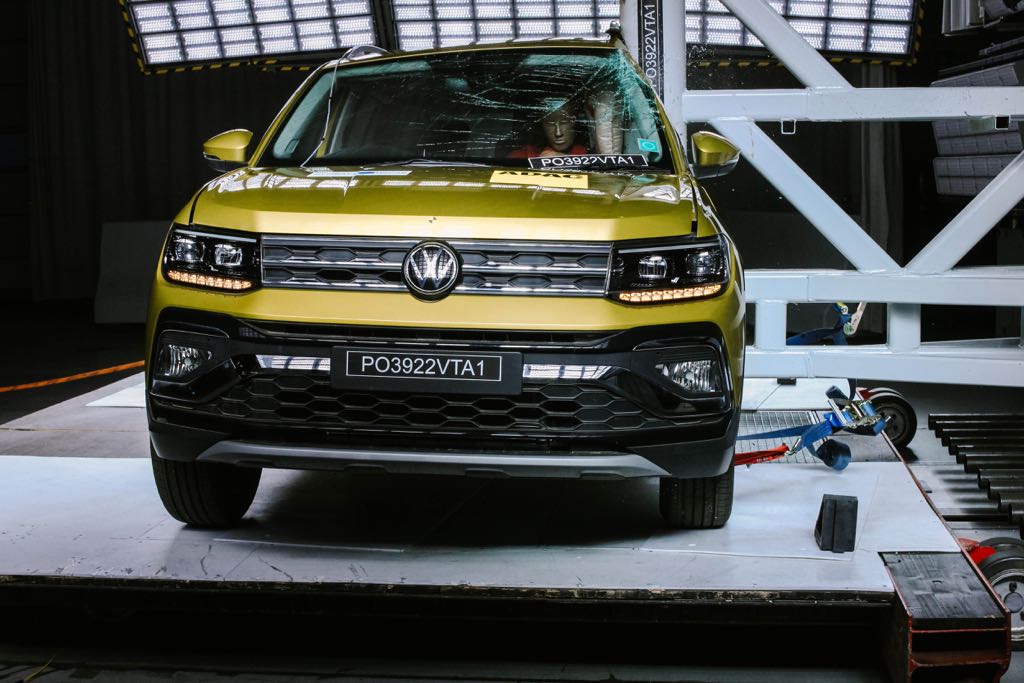 Volkswagen Taigun Crash Test