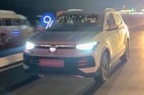 Volkswagen Taigun Facelift Spotted