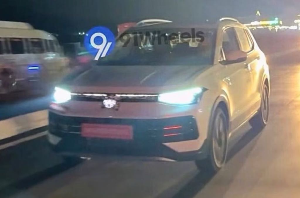 Volkswagen Taigun Facelift Spotted
