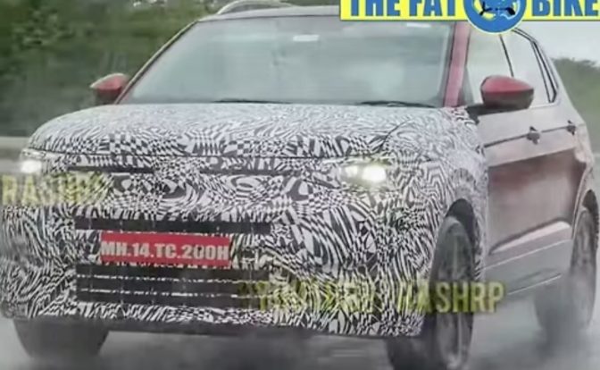 Volkswagen Taigun facelift front