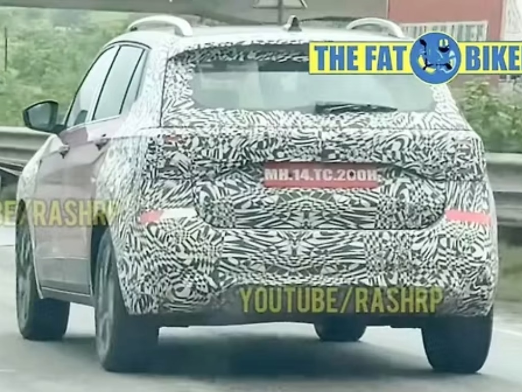 Volkswagen Taigun facelift rear