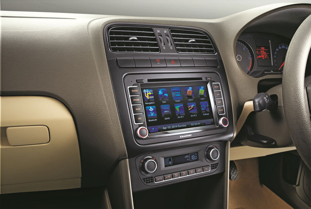 Volkswagen Vento Konekt Infotainment Screen
