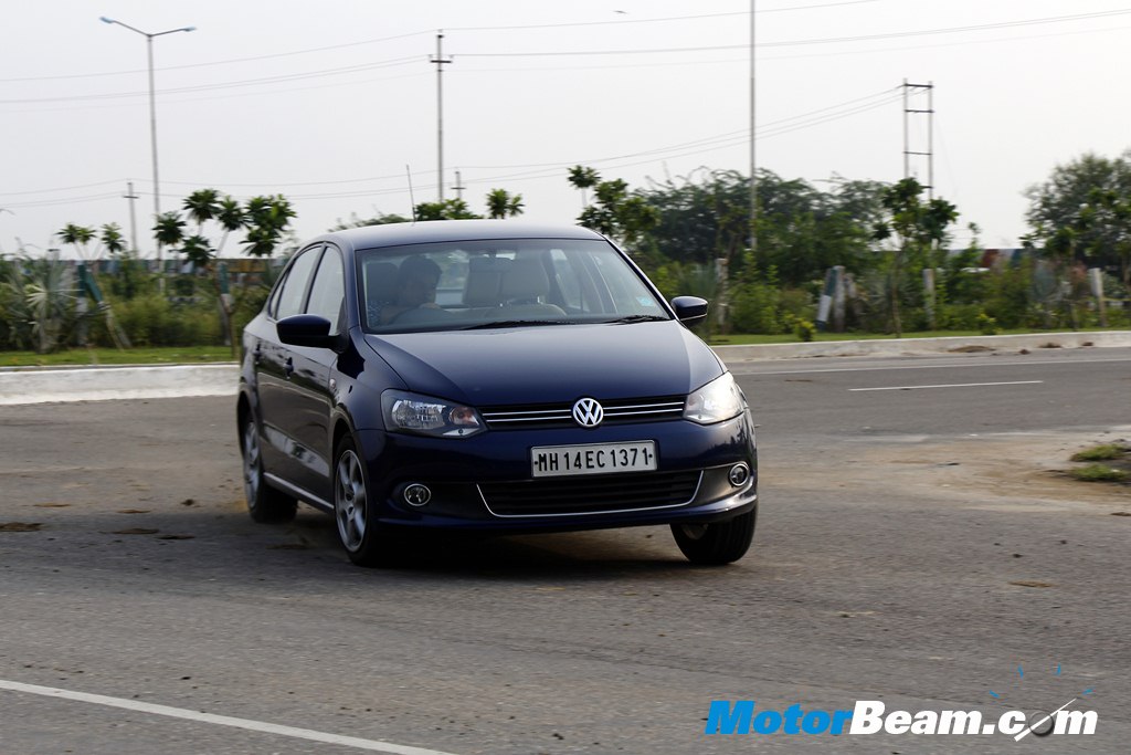 Volkswagen Vento TSI Cornering