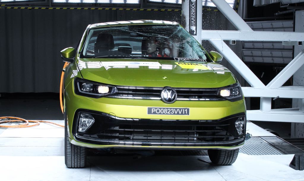 Volkswagen Virtus Crash Test
