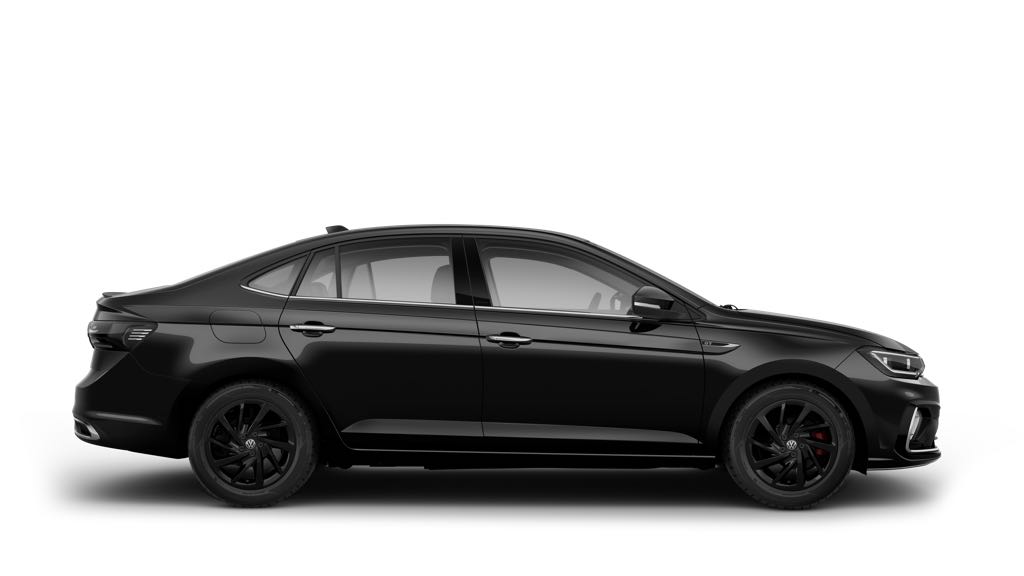 Volkswagen Virtus Deep Black Pearl Side