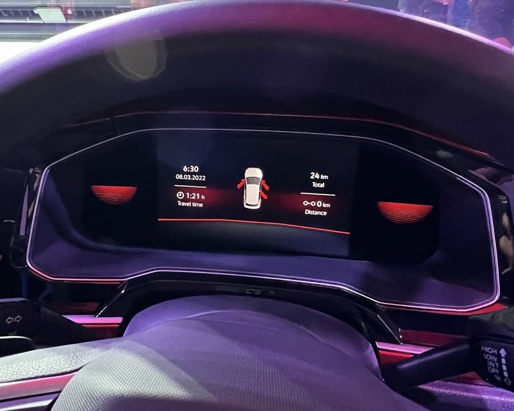 Volkswagen Virtus Digital Cluster