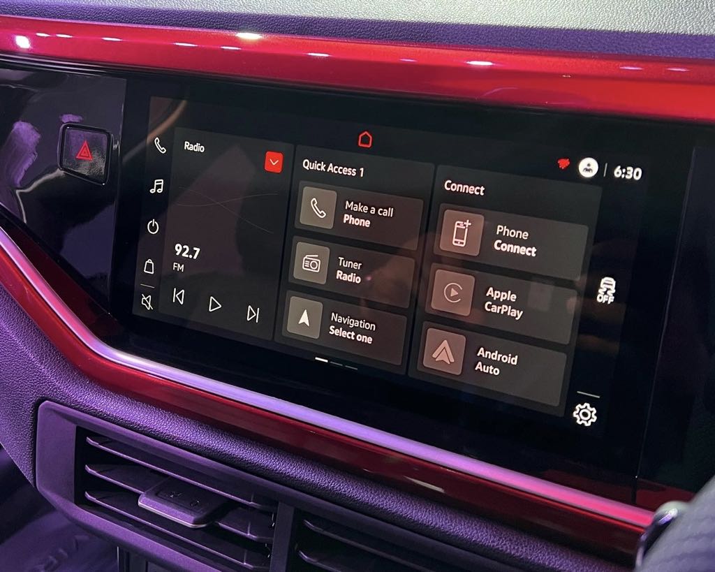 Volkswagen Virtus Infotainment