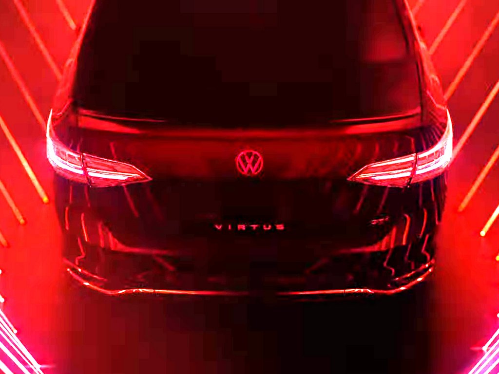 Volkswagen Virtus Teaser Rear