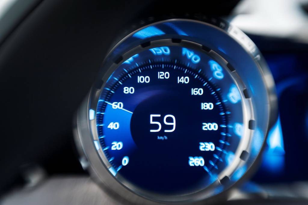 Volvo Concept Coupe Speedometer