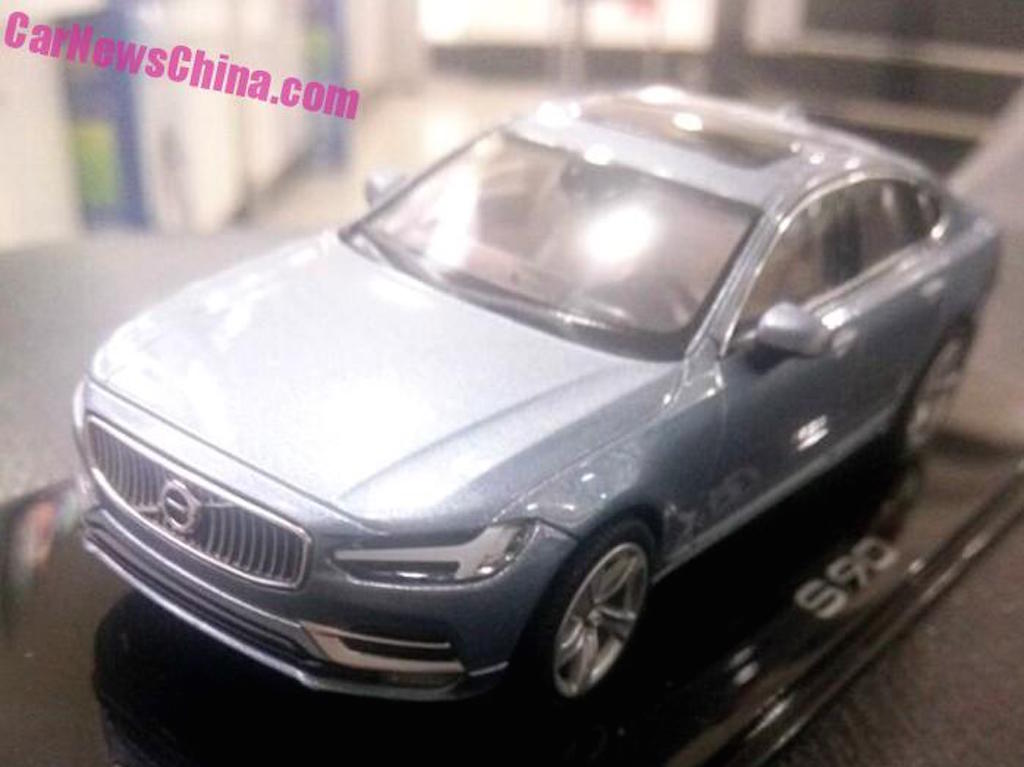 Volvo S90 Scale Model Design Leaked